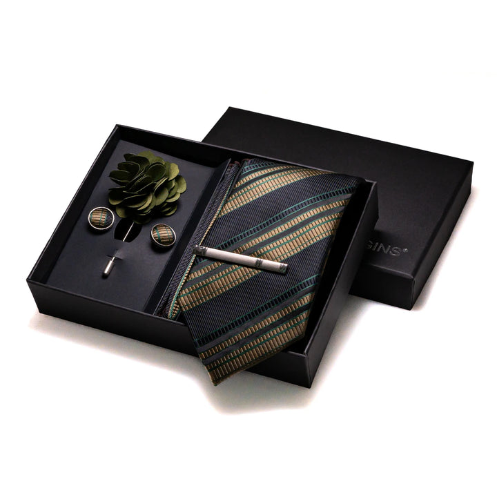 Luxury Green Silk Tie-SmashingFinds