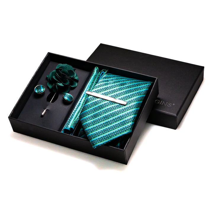 Luxury Green Silk Tie-SmashingFinds