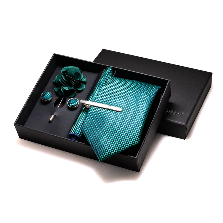 Luxury Green Silk Tie-SmashingFinds