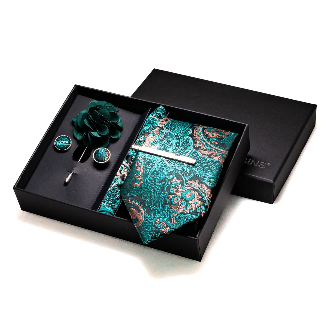 Luxury Green Silk Tie-SmashingFinds