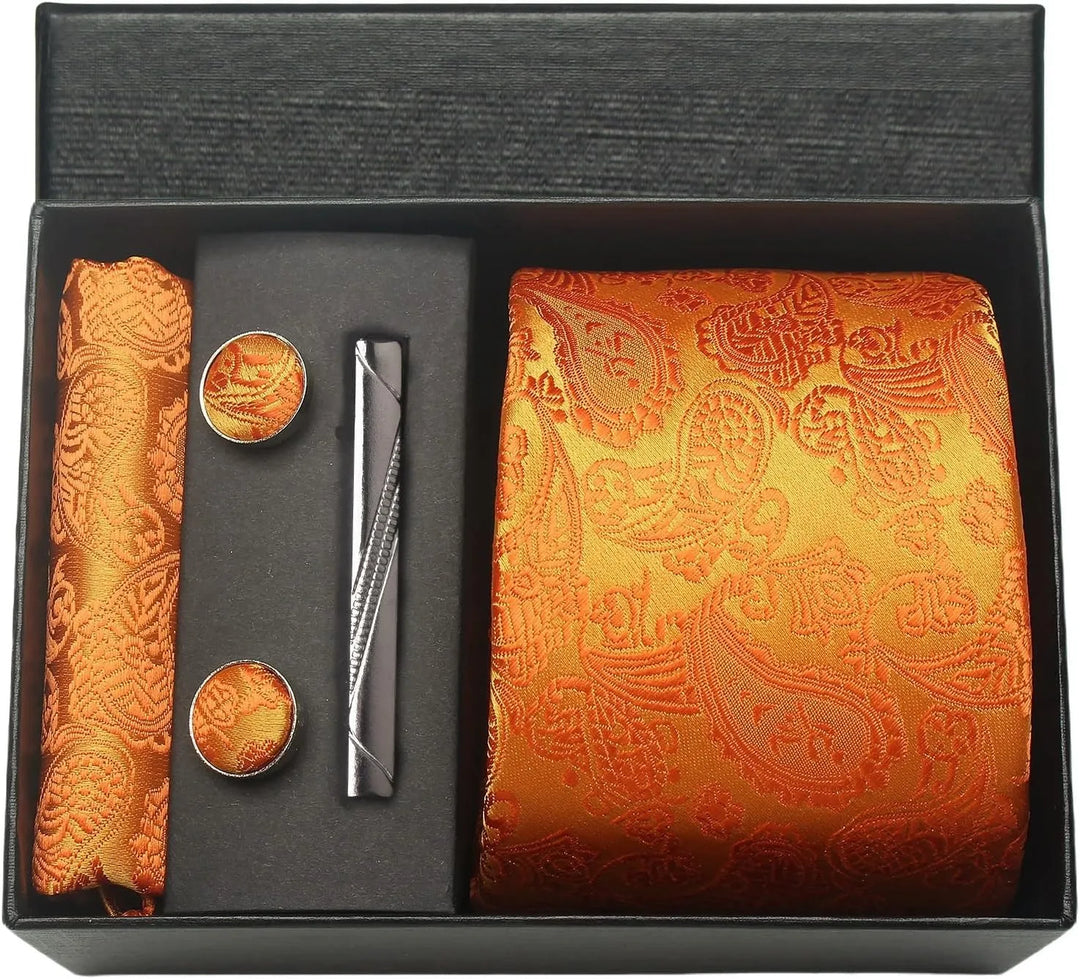 Men’s Floral Tie Set-SmashingFinds