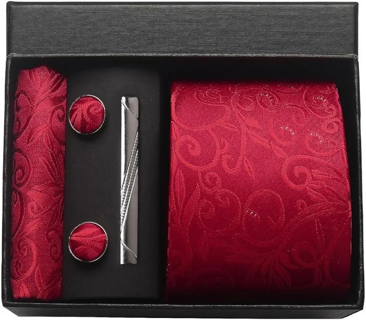 Men’s Floral Tie Set-SmashingFinds