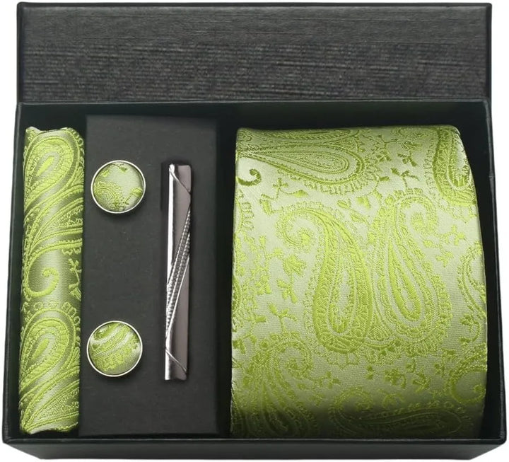 Men’s Floral Tie Set-SmashingFinds