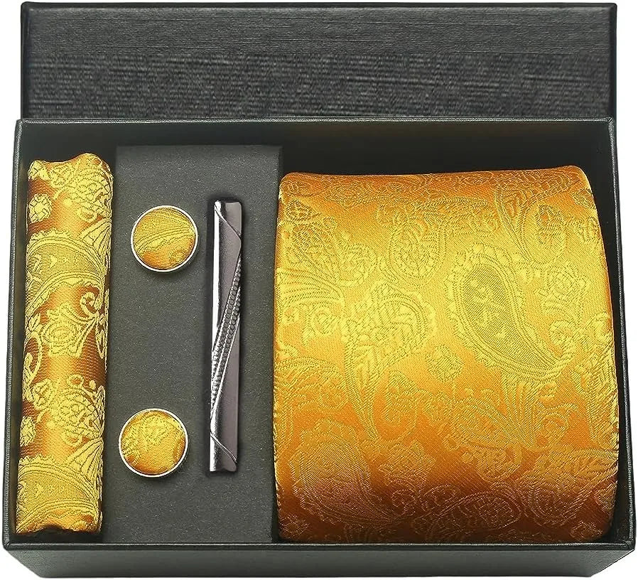Men’s Floral Tie Set-SmashingFinds