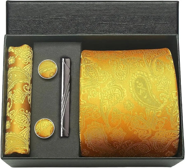 Men’s Floral Tie Set-SmashingFinds
