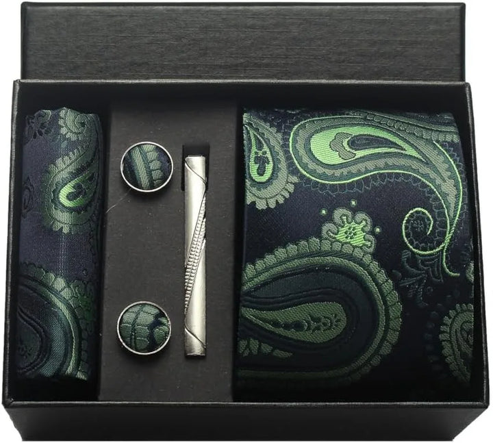 Men’s Floral Tie Set-SmashingFinds