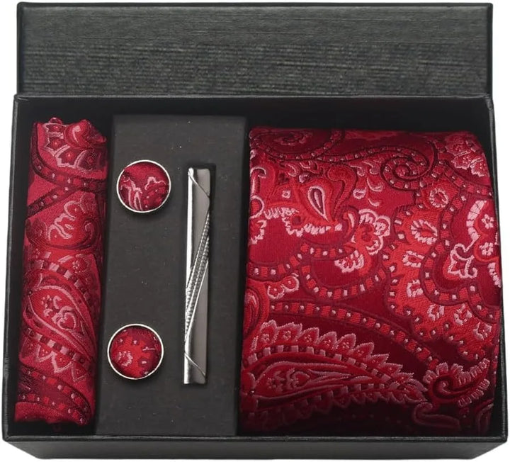 Men’s Floral Tie Set-SmashingFinds