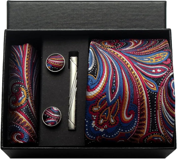Men’s Floral Tie Set-SmashingFinds