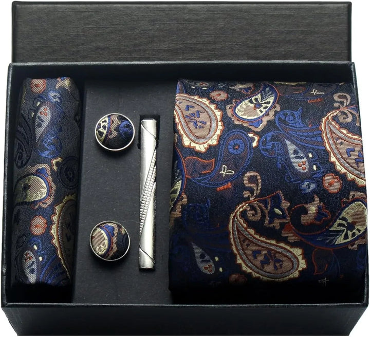 Men’s Floral Tie Set-SmashingFinds