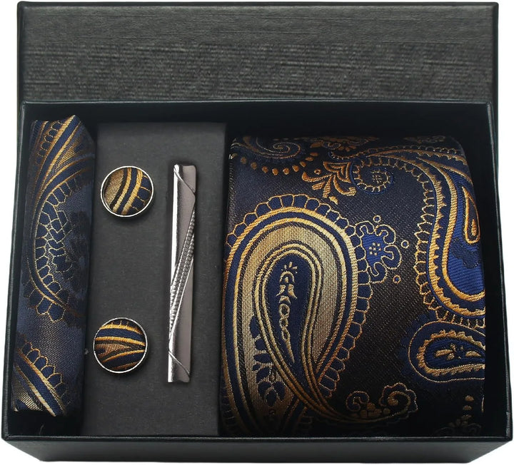 Men’s Floral Tie Set-SmashingFinds