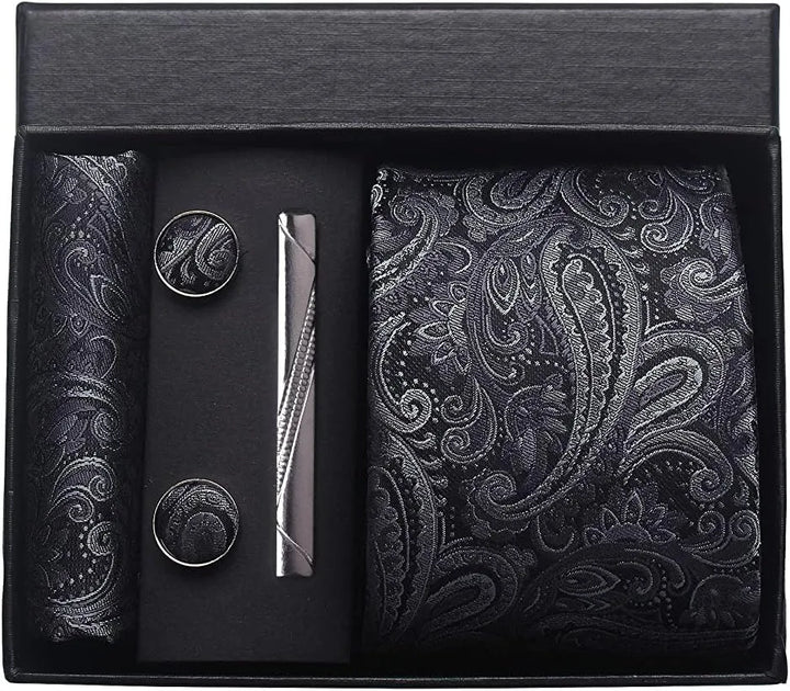 Men’s Floral Tie Set-SmashingFinds