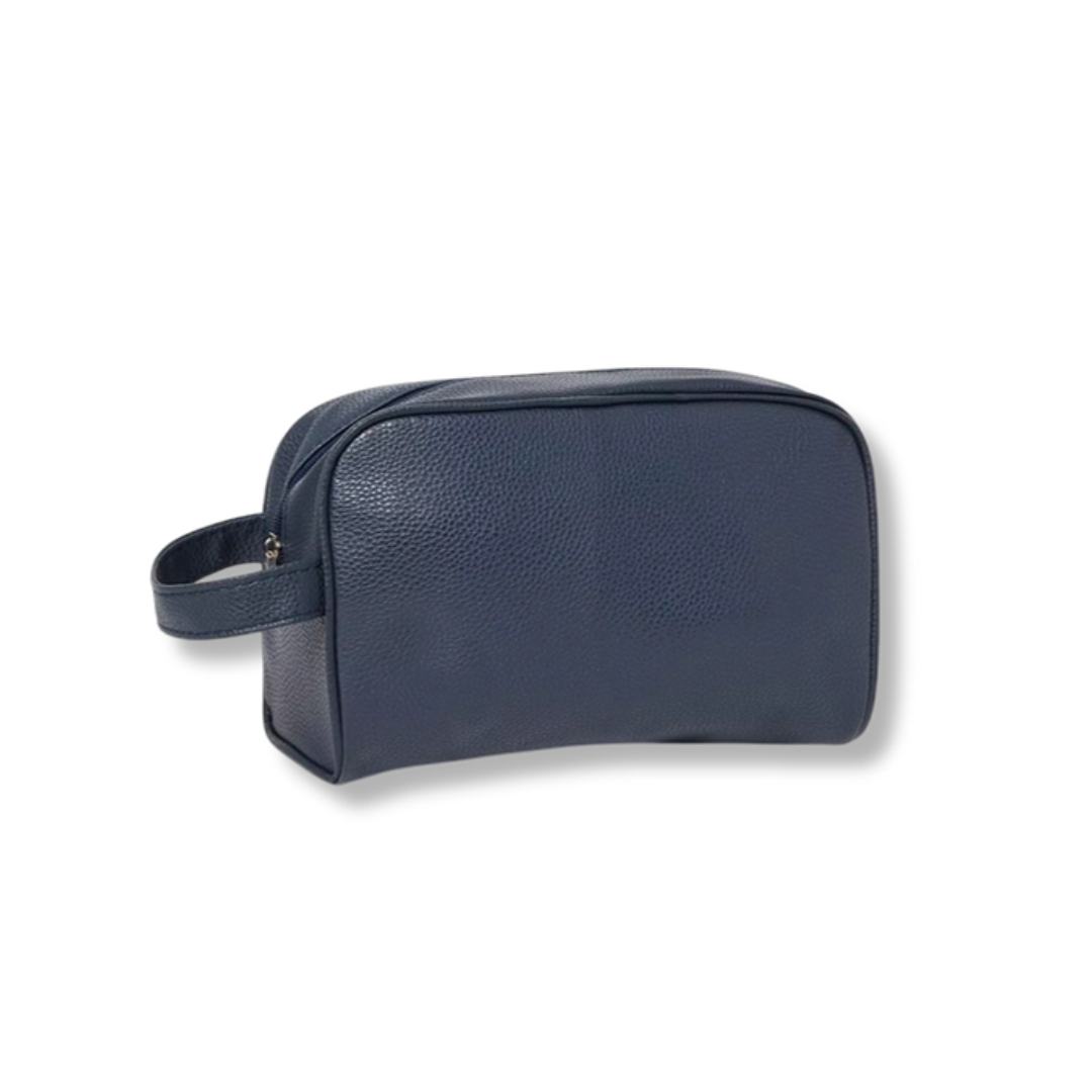 Men’s Leather Toiletry Bag-SmashingFinds