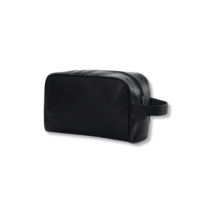 Men’s Leather Toiletry Bag-SmashingFinds