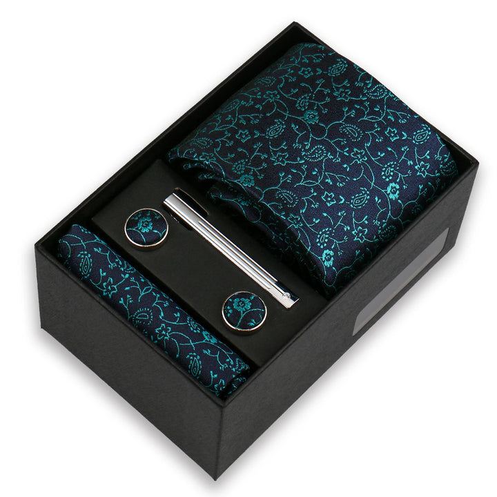 Men's Paisley Tie Gift Set-SmashingFinds