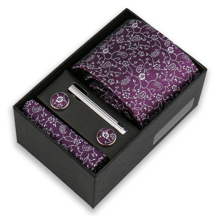 Men's Paisley Tie Gift Set-SmashingFinds