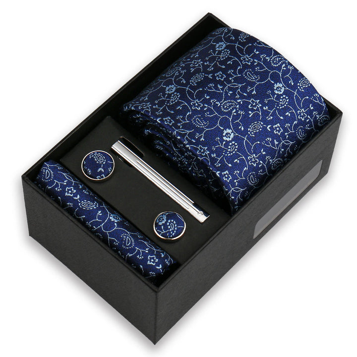 Men's Paisley Tie Gift Set-SmashingFinds