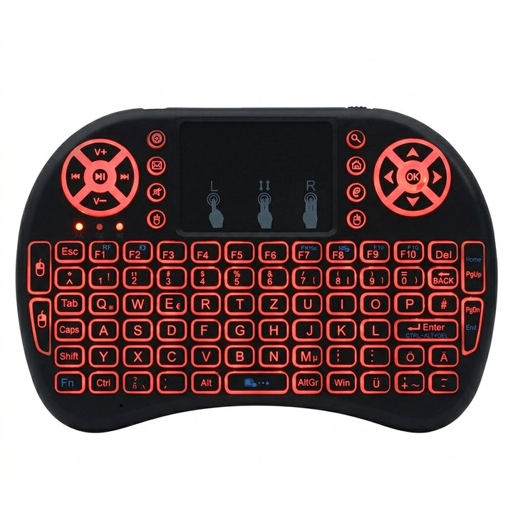 Mini Wireless Keyboard - Backlit & Rechargeable i8