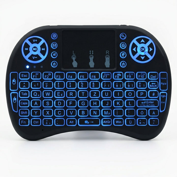 Mini Wireless Keyboard - Backlit & Rechargeable i8