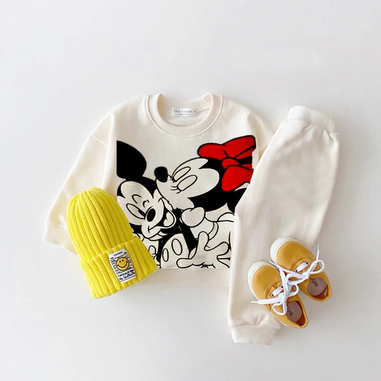 Mouse Adventure Kids Hoodie Set-SmashingFinds