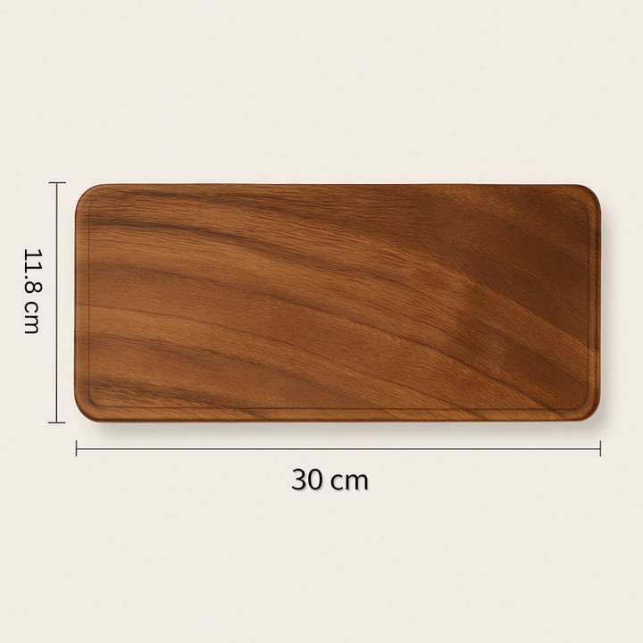 Natural Wooden Serving Tray