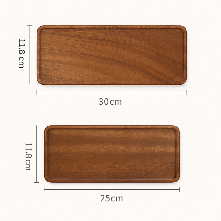 Natural Wooden Serving Tray