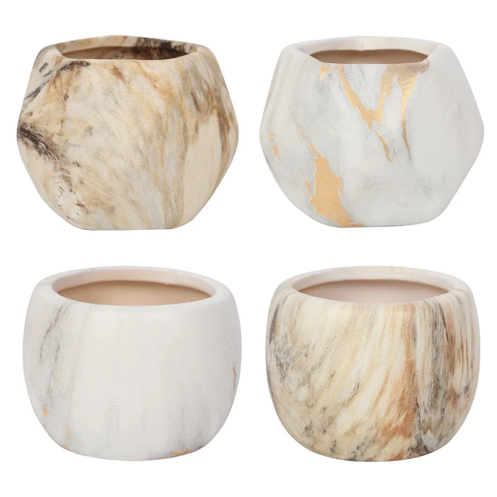 Nordic Ceramic Succulent Pots-SmashingFinds