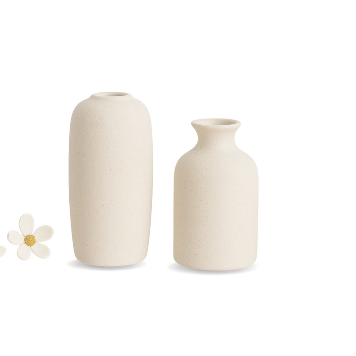 Nordic White Ceramic Vase