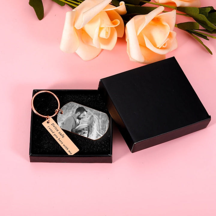 Personalized Boyfriend Keychain-SmashingFinds