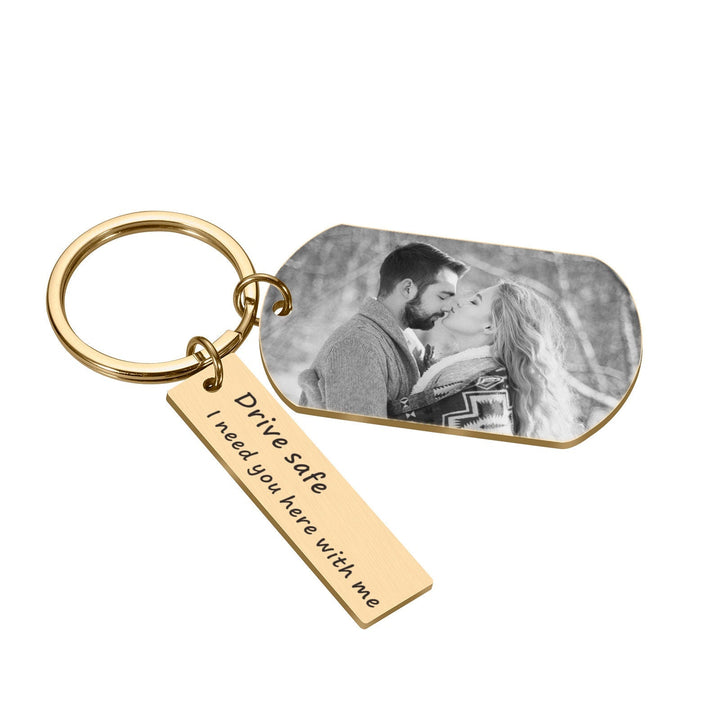 Personalized Boyfriend Keychain-SmashingFinds