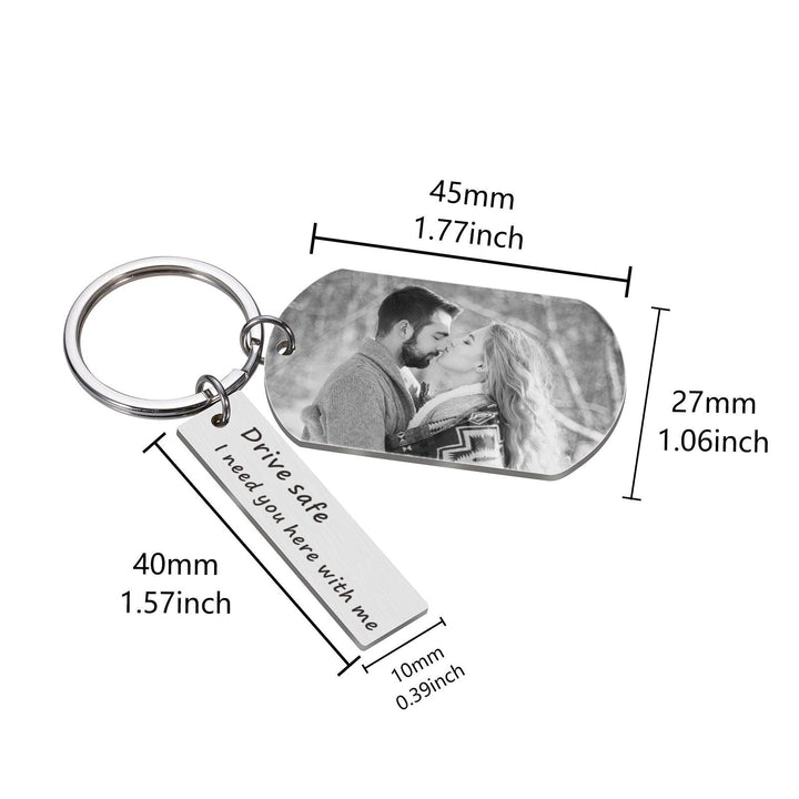 Personalized Boyfriend Keychain-SmashingFinds