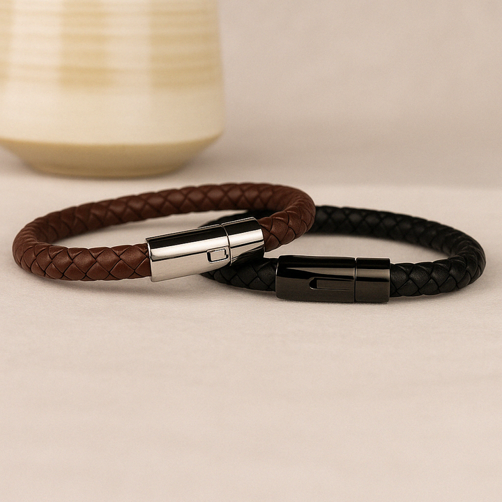 Personalized Leather Bracelet