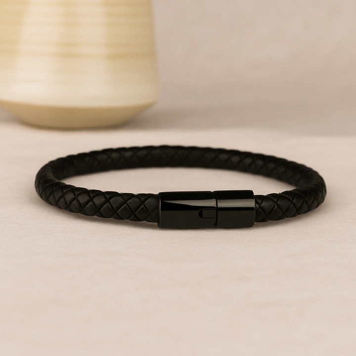 Personalized Leather Bracelet