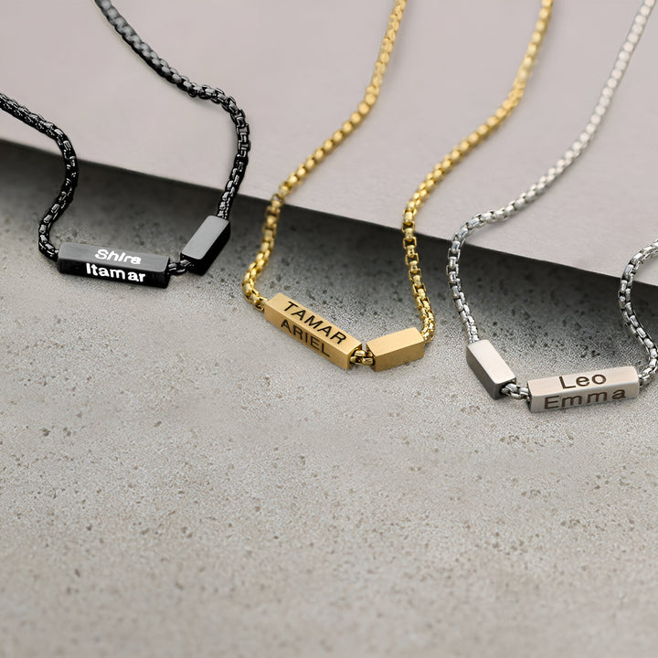 Personalized Men's Necklace-SmashingFinds