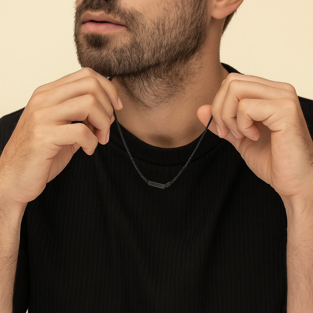 Personalized Men's Necklace-SmashingFinds