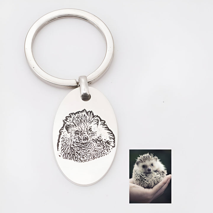 Personalized Pet Photo Keychain-SmashingFinds