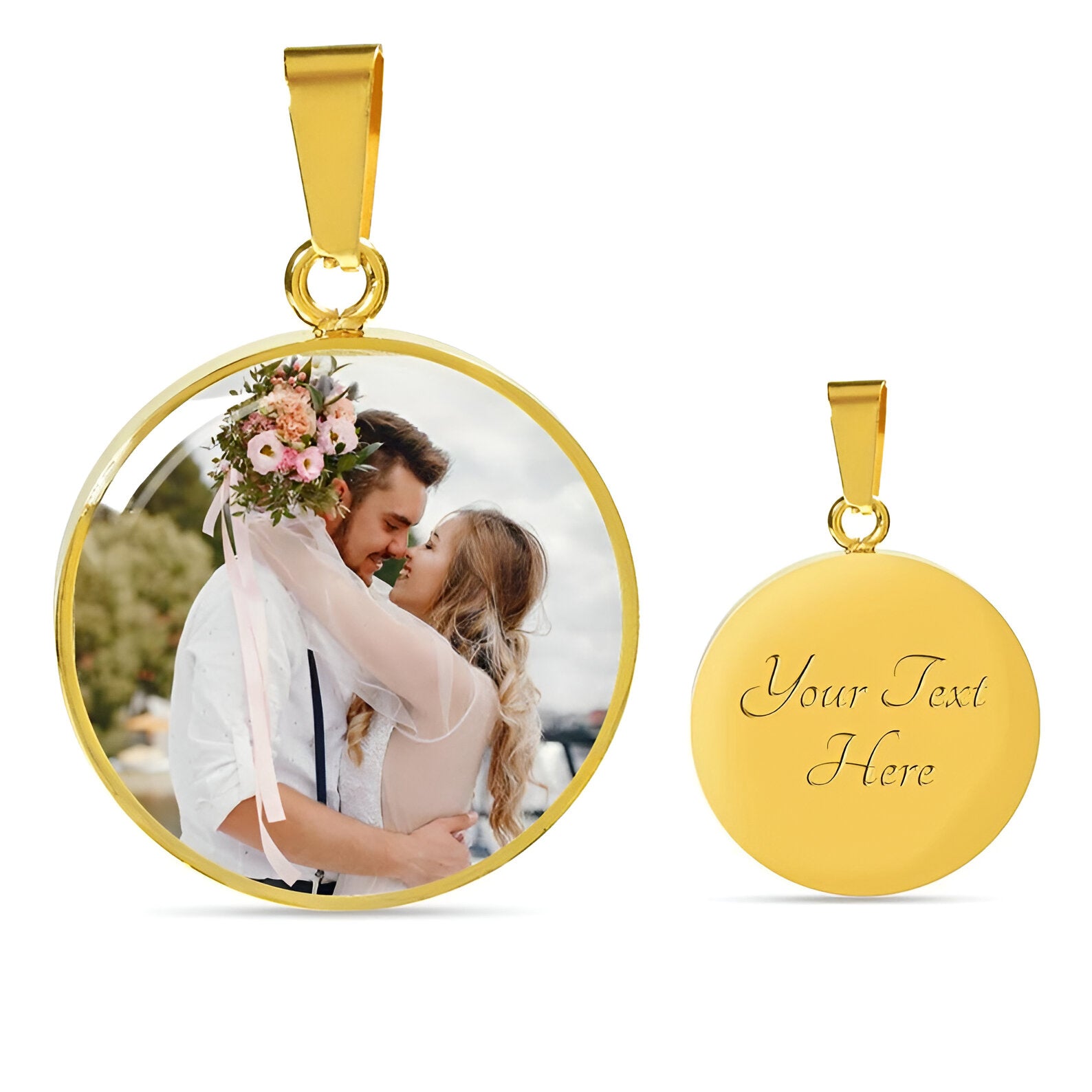 Personalized Photo Necklace-SmashingFinds