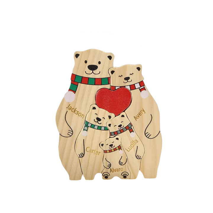 Personalized Bear Name Puzzle