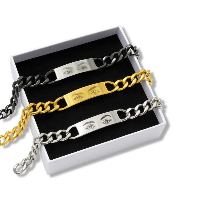 Personalized Eyes Photo Bracelet