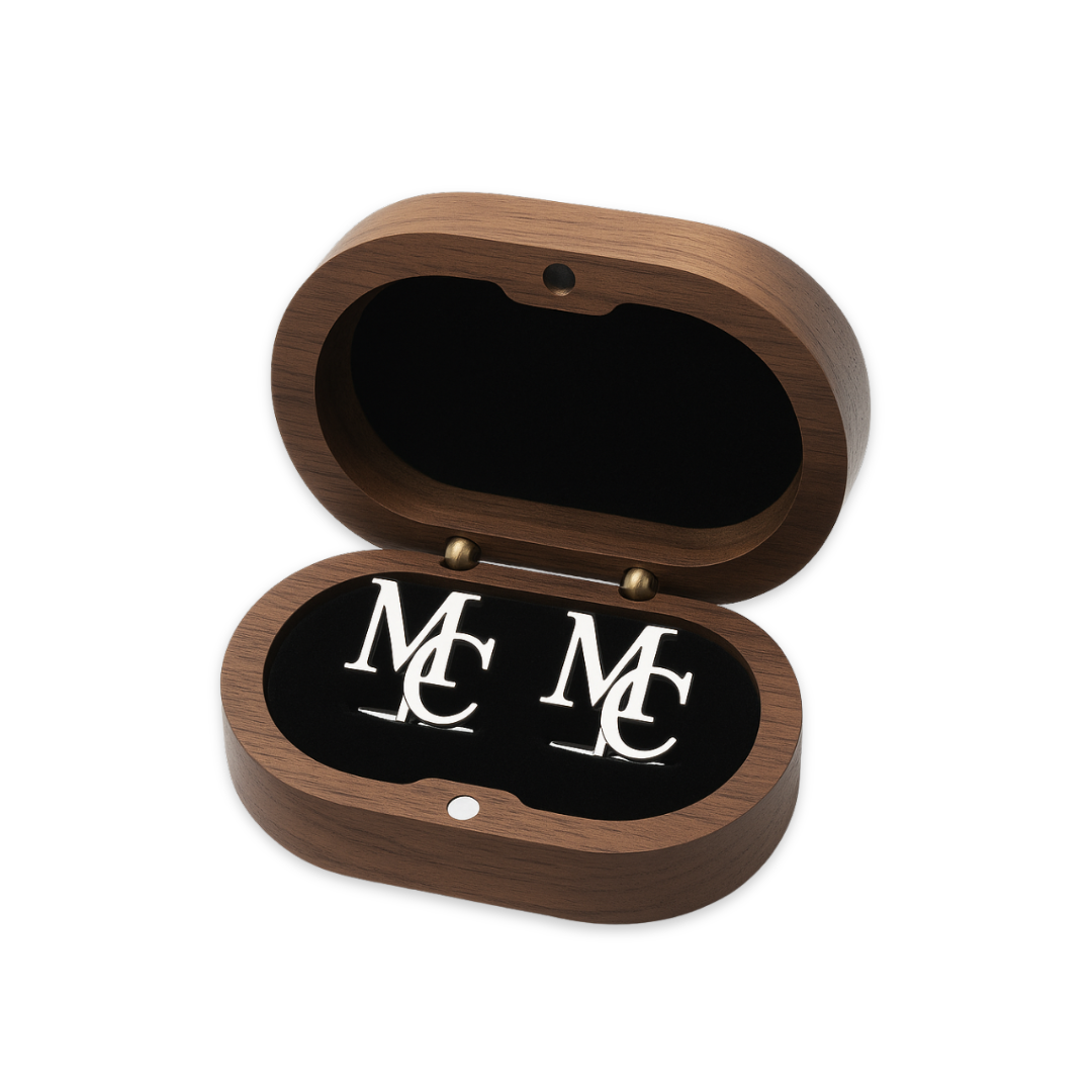 Personalized Initial Cufflinks