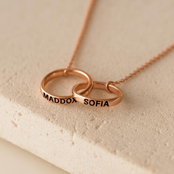 Personalized Couples Necklace