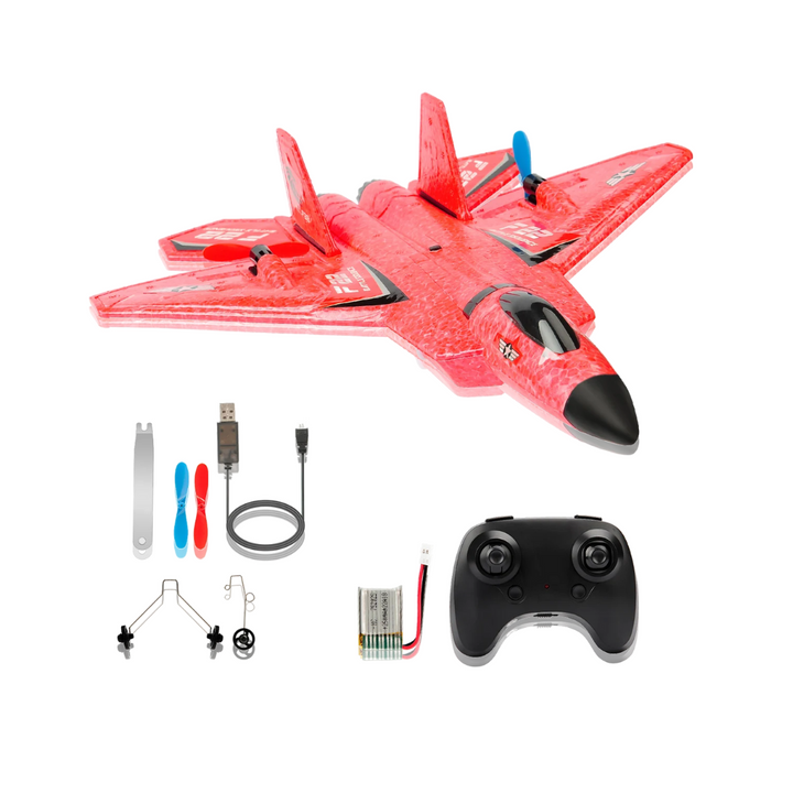 RC F22 Raptor Foam Plane-SmashingFinds