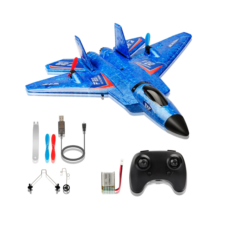 RC F22 Raptor Foam Plane-SmashingFinds