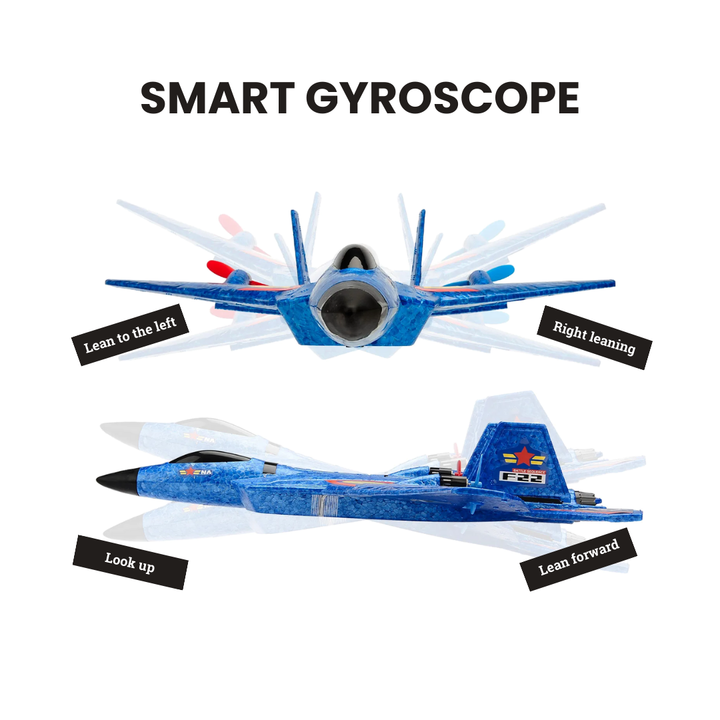 RC F22 Raptor Foam Plane-SmashingFinds