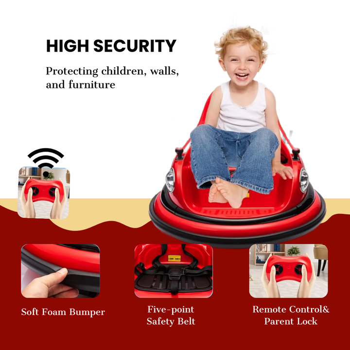 Remote Control Bumper Car-SmashingFinds