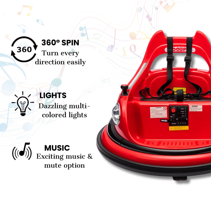 Remote Control Bumper Car-SmashingFinds