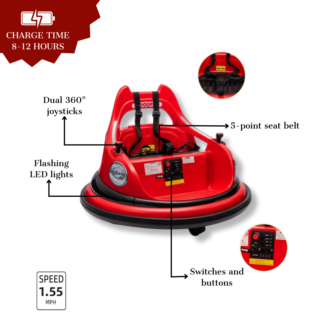Remote Control Bumper Car-SmashingFinds