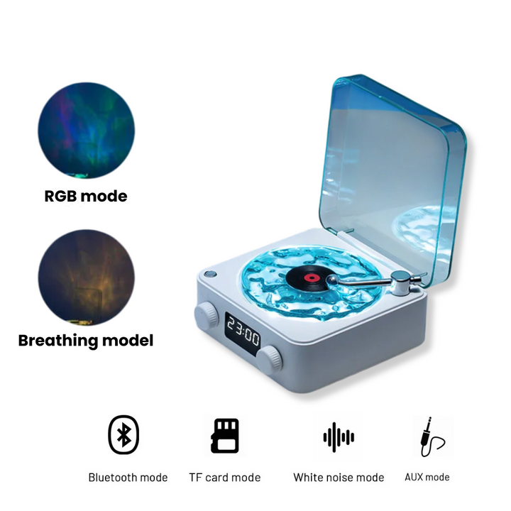 Retro Bluetooth Vinyl Speaker-SmashingFinds