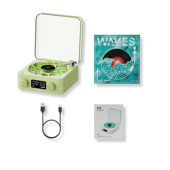 Retro Bluetooth Vinyl Speaker-SmashingFinds