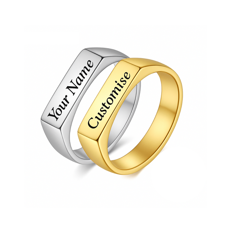 Custom Engraved Rings