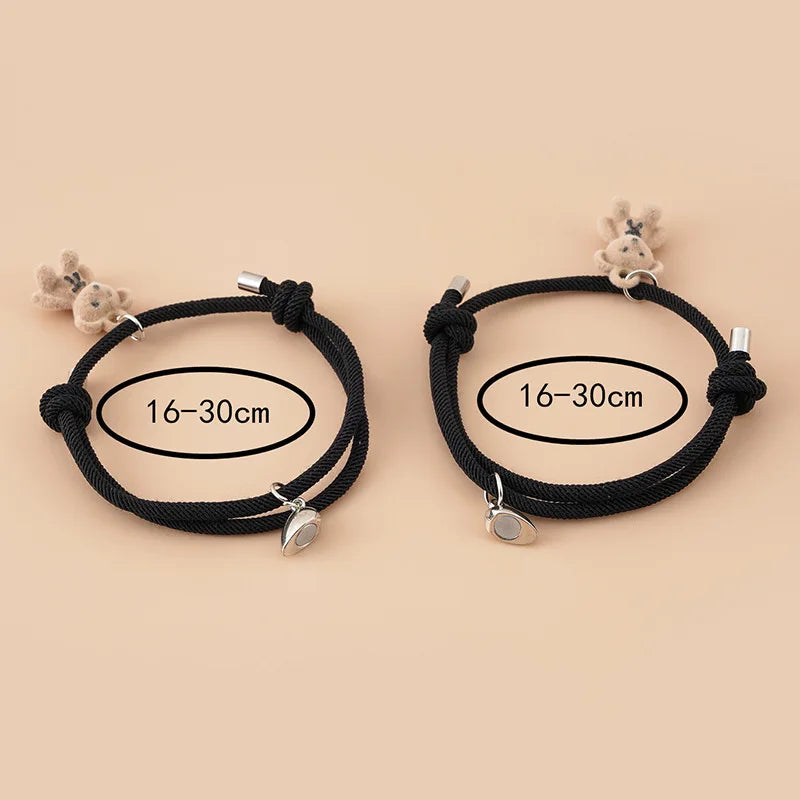 Romantic Couple Heart Bracelets-SmashingFinds